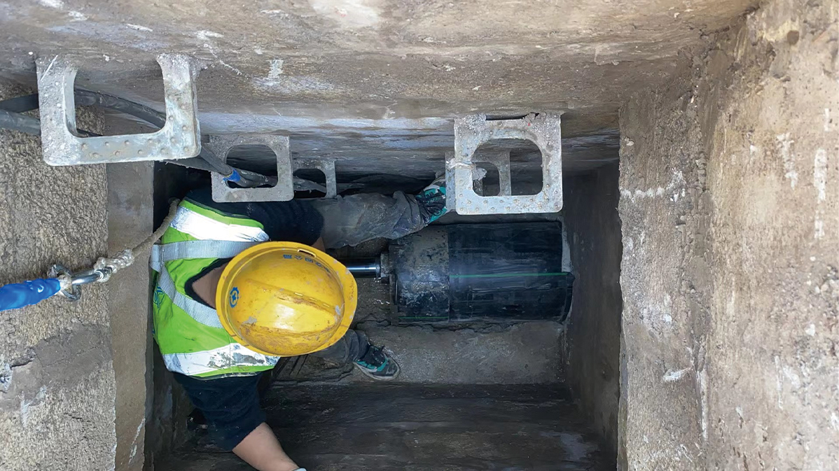 于田HDPE短管内衬法